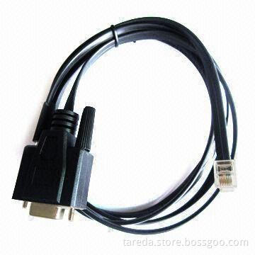 RJ11 (6P4C) to RS232 DB9-pin Cable Assembly, Good-quality
